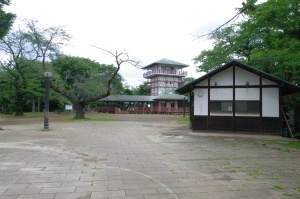 枡形山頂上