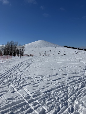 正月のモエレ沼公園